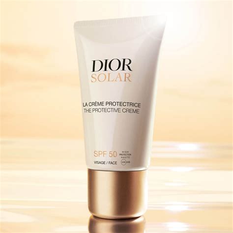 creme solaire visage dior|Crème solaire Dior Solar La Crème Protectrice Visage SPF 50.